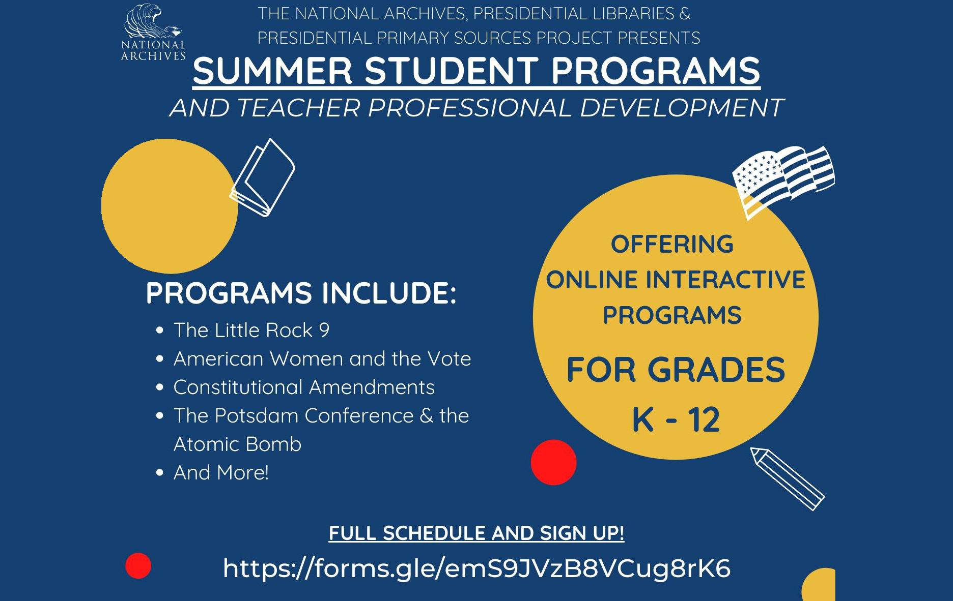 Join Us For Online Summer & Fall Programs! – The Reagan Library ...